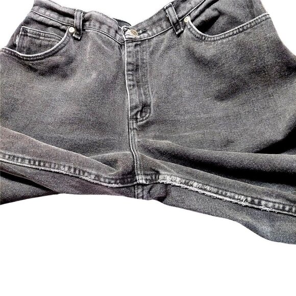 Chic Women's Vintage Petite Black Denim Jeans - Picture 5 of 5